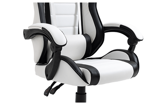 Cadeira Gamer Ninja Danzo, Branco e Preto